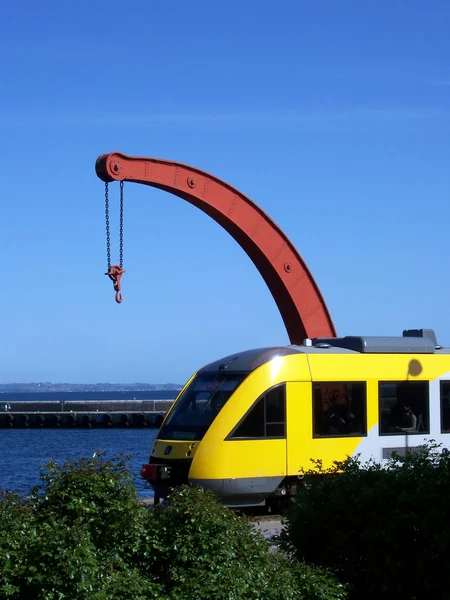 Pociąg Helsingor — Zdjęcie stockowe