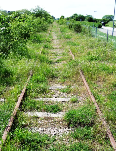 Caminho de ferro abandonado — Fotografia de Stock