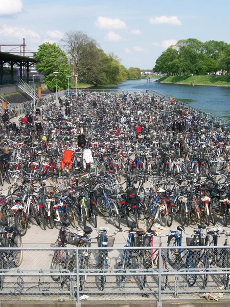 Un montón de bicicletas —  Fotos de Stock