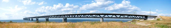 Oresundsbron panorama 03 — Zdjęcie stockowe