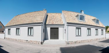 House panorama clipart