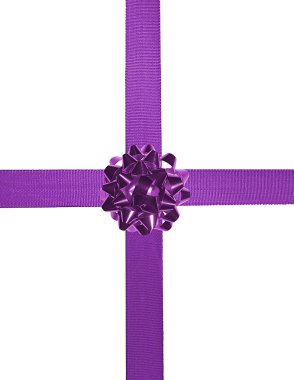 Purple ribbons 01 clipart