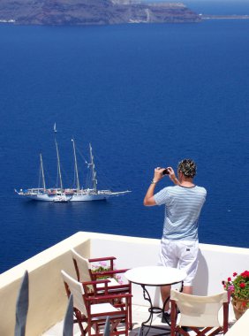 Santorini turizm fotoğrafçısı