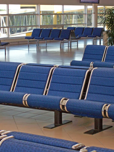 Repülőtéri indulás lounge 02 — Stock Fotó