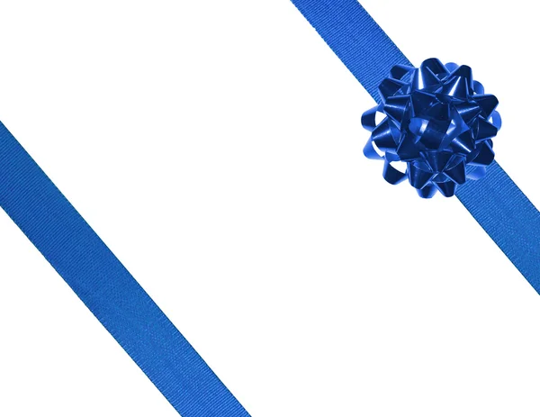 Blue ribbons 01 — Stock Photo, Image