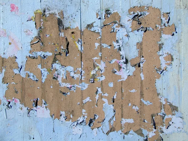 Grungy vlokkig verf op concrete textuur — Stockfoto