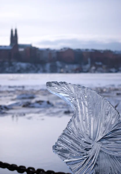 Ледяная скульптура 01 — стоковое фото