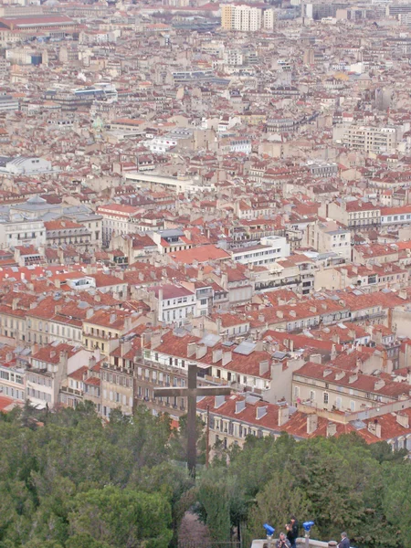 Marseille birdseye pohled 07 — Stock fotografie