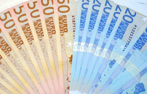 Pile of Euros — Stock Photo, Image