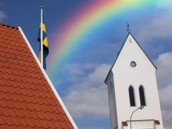 Chiesa dell'arcobaleno — Foto Stock