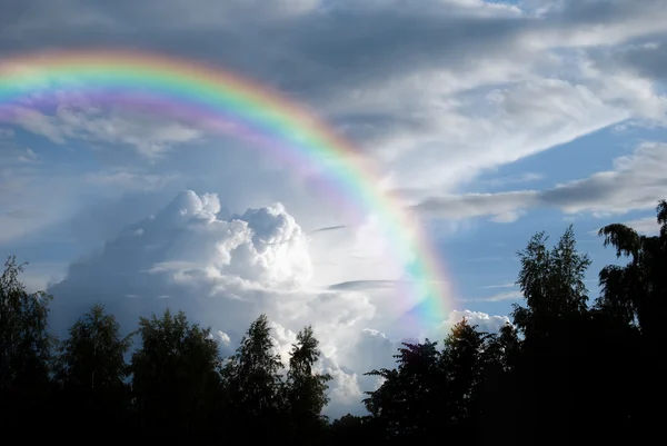 Advertencia arco iris — Foto de Stock