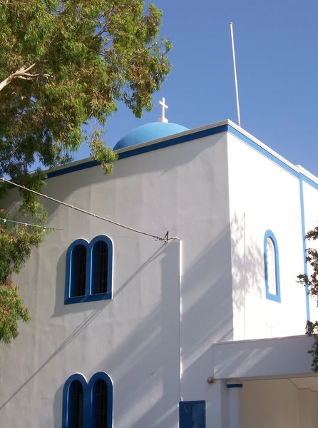 サントリーニ島教会 13 — ストック写真
