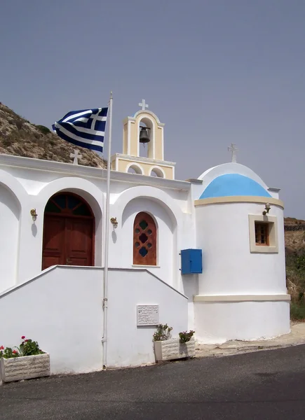 Santorini church 01 — Stock Photo, Image