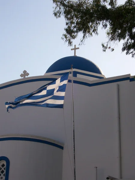 Santorini Kościoła 14 — Zdjęcie stockowe