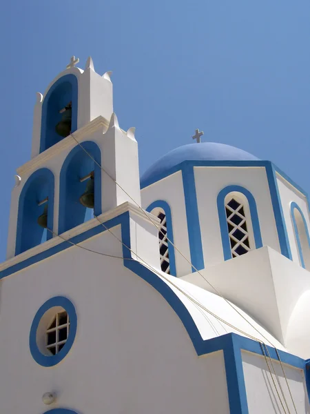 Santorini kyrkan 60 — Stockfoto