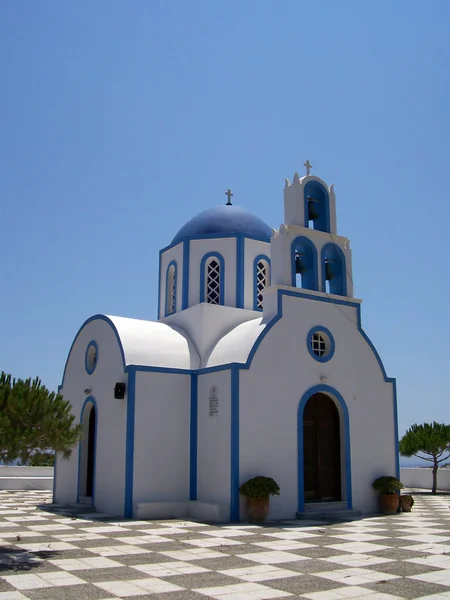 サントリーニ島教会 58 — ストック写真