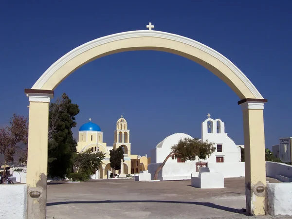 Santorini igreja 76 — Fotografia de Stock
