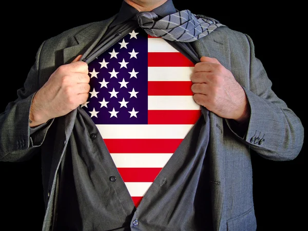 Superhero america — Stock Photo, Image