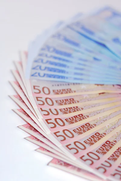 Wad of Euros — Stock Photo, Image