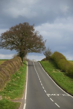 Nereye tepenin üzerinde yol?