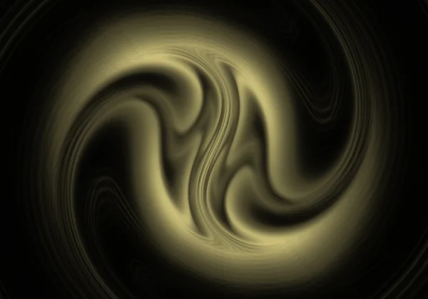 在黑色的银河漩涡 — 图库照片