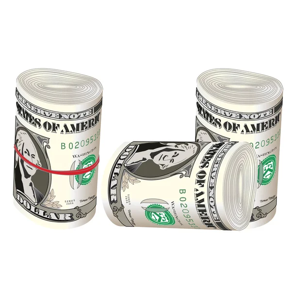ดอลลาร์ — ภาพเวกเตอร์สต็อก