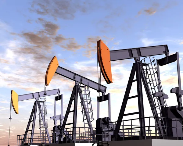 Campo de petróleo —  Fotos de Stock