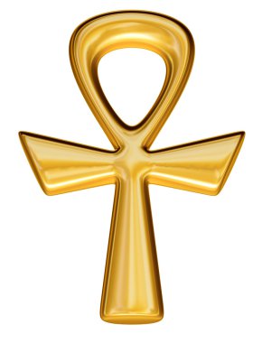 Isolated Egyptian Ankh clipart