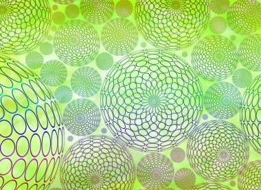 Organic Green abstract background clipart