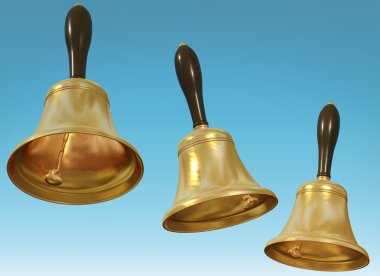 Three bells clipart