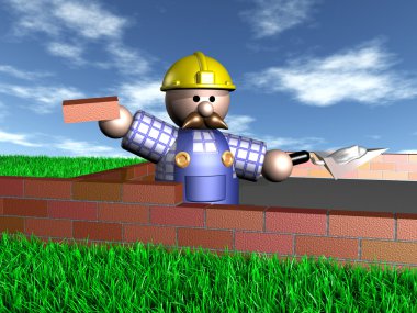 The Bricklayer clipart