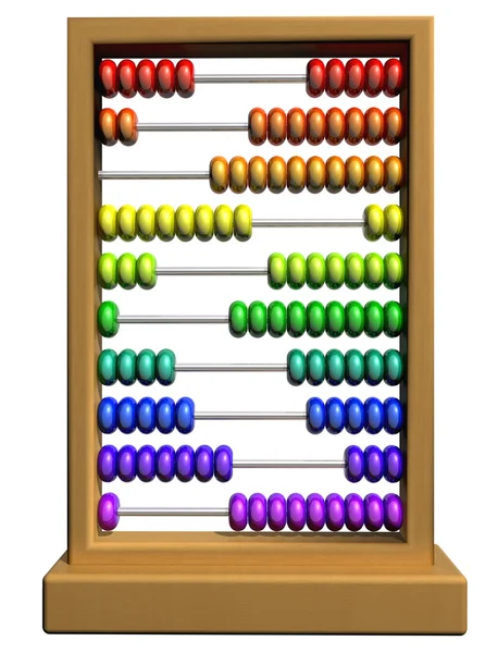 Educatieve abacus — Stockfoto