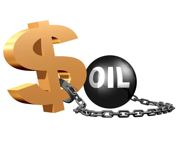 Нефтяные рынки — стоковое фото
