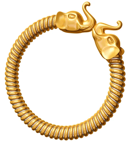 Aziatische olifant bangle — Stockfoto