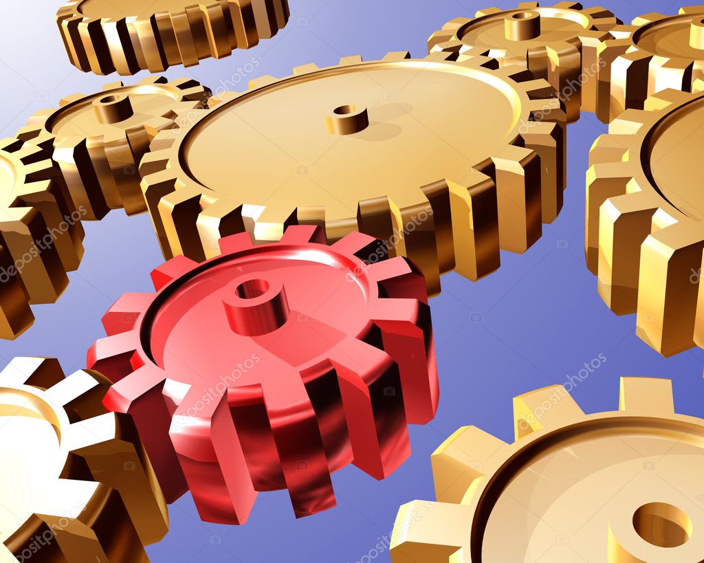 Gears and cogs — Stock Photo © paulfleet 2219941