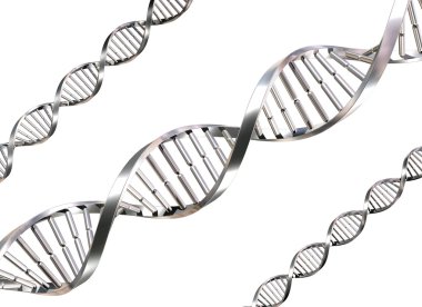 Isolated DNA Strands clipart