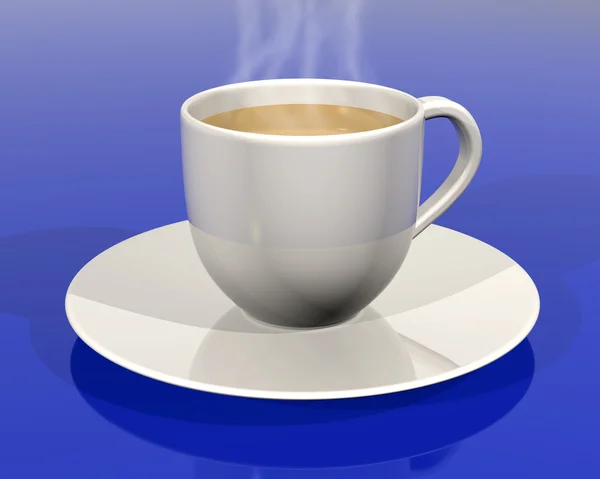 Xícara quente de chá — Fotografia de Stock
