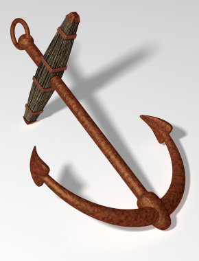 Ancient anchor clipart