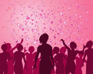 Girls Night out clipart