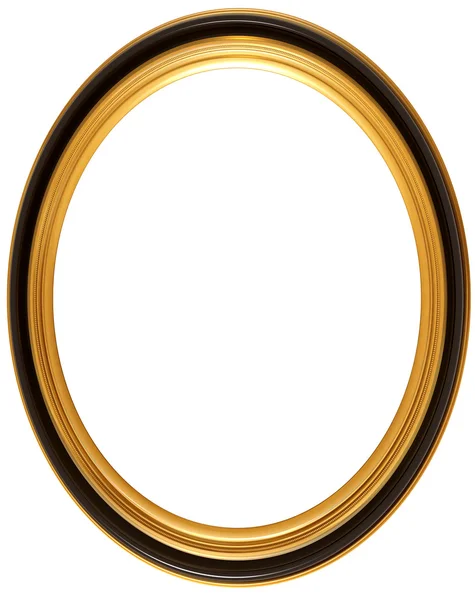Oval antique picture frame — Stock Photo, Image