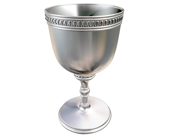 Silver goblet — Stock Photo, Image