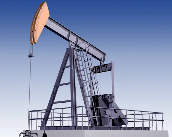 Plataforma petrolífera — Foto de Stock