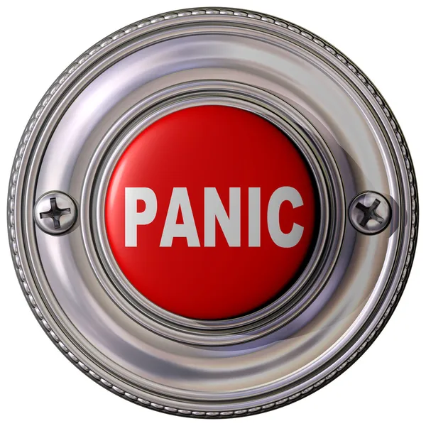 Botón de pánico — Foto de Stock