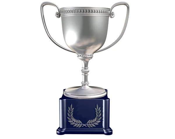 Silver trophy — Stock Photo, Image