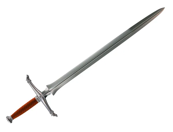 ノーマンの戦い剣 ロイヤリティフリーのストック画像