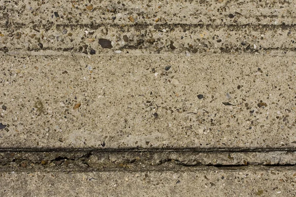 Rowkowane ścian betonowych — Zdjęcie stockowe