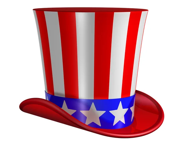 Isolated Top Hat for Uncle Sam — Stock Photo, Image