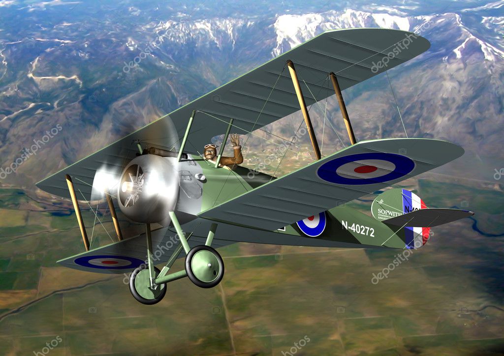 Sopwith Camel — Stock Photo © Paulfleet #2243785