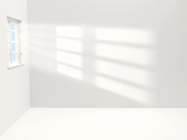 Biały pokój — Zdjęcie stockowe