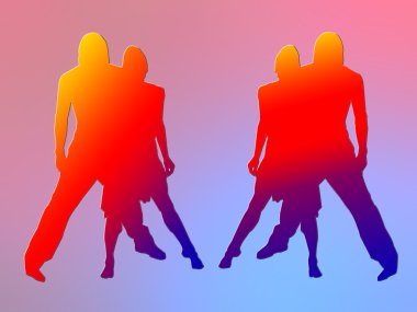 Dancers clipart